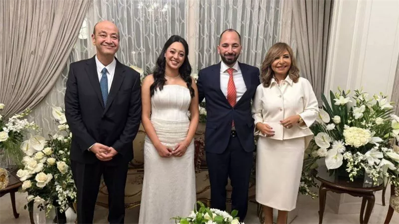 لميس الحديدي تحتفل بخطوبة نجلها نور عمرو أديب في أجواء عائلية دافئة