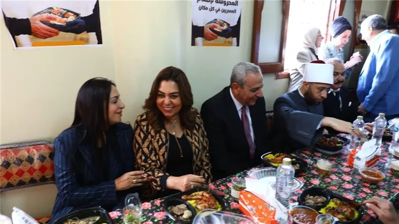 3 وزراء يتفقدون مطبخ المحروسة للإطعام في مدينة طنطا