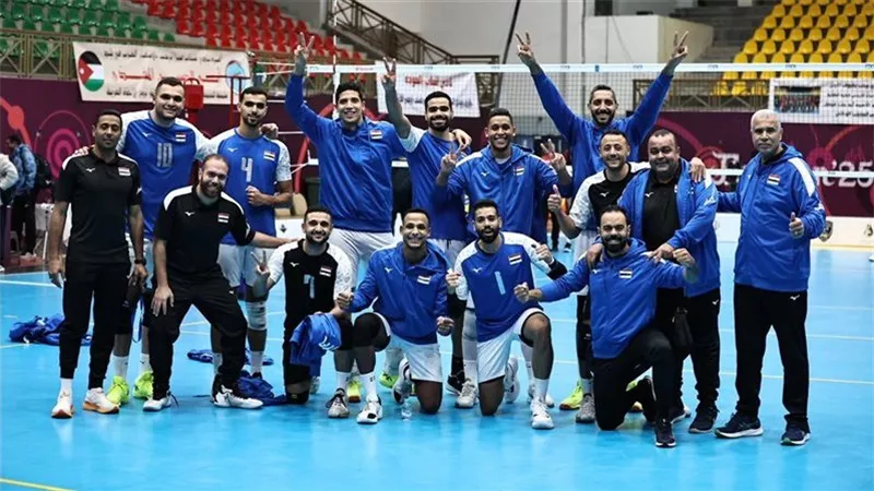 موعد مباراة مصر والأردن في كأس التحدي العربي للكرة الطائرة