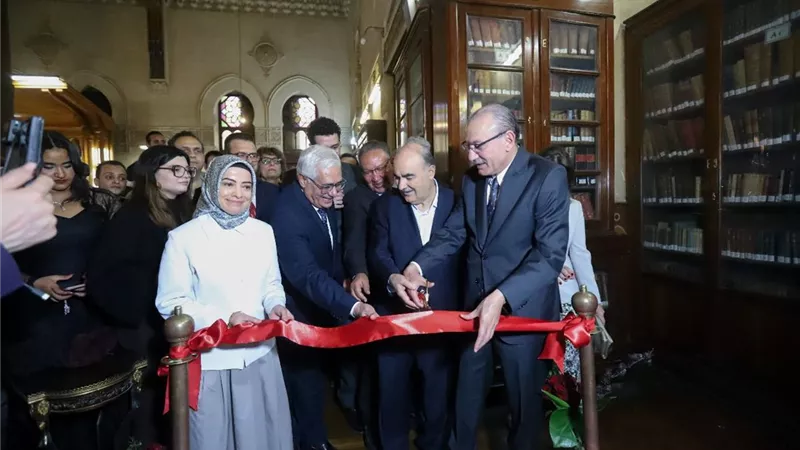 معرض مصري تركي في فن حسن الخط بالجمعية الجغرافية المصرية