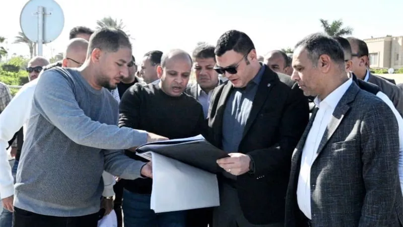  الإسكان يتفقد مشروع 