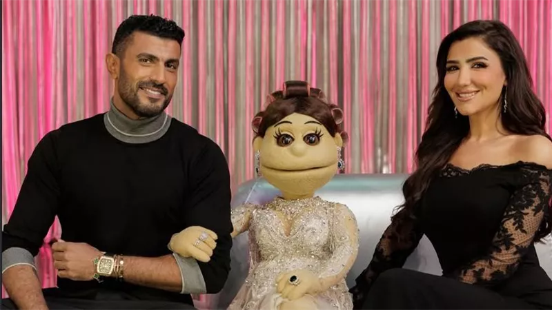 مي عمر ومحمد سامي يكشفان كواليس طريفة وراء التحول الجسدي الكبير للمخرج
