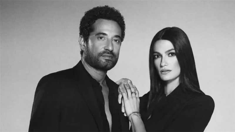 عمرو سعد وتارا عماد يخطفان الأنظار في جلسة تصوير لـ«Vogue Arabia»