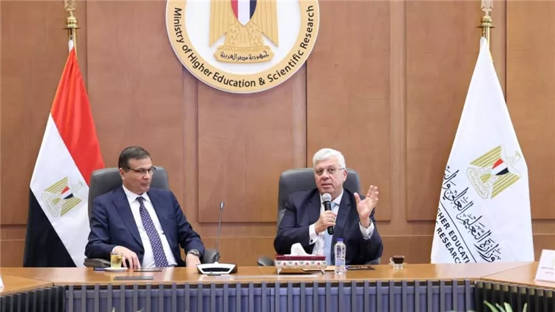 وزيرا التعليم العالي والزراعة يبحثان تفاصيل مشروع إنشاء جامعة الغذاء في مصر