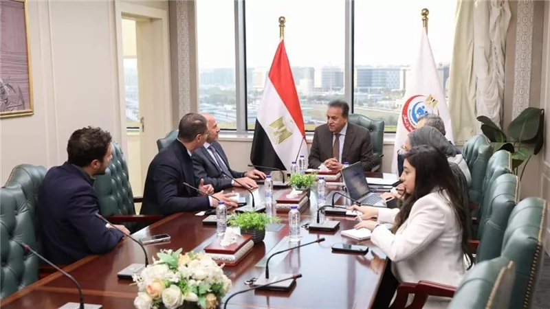  وزير الصحة يتابع تنفيذ مشروع «مدينة العاصمة الطبية» مع شركة INCOME