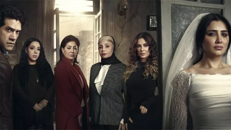 بوستر «الست موناليزا» يشعل السوشيال ميديا… مي عمر تبكي بفستان الزفاف