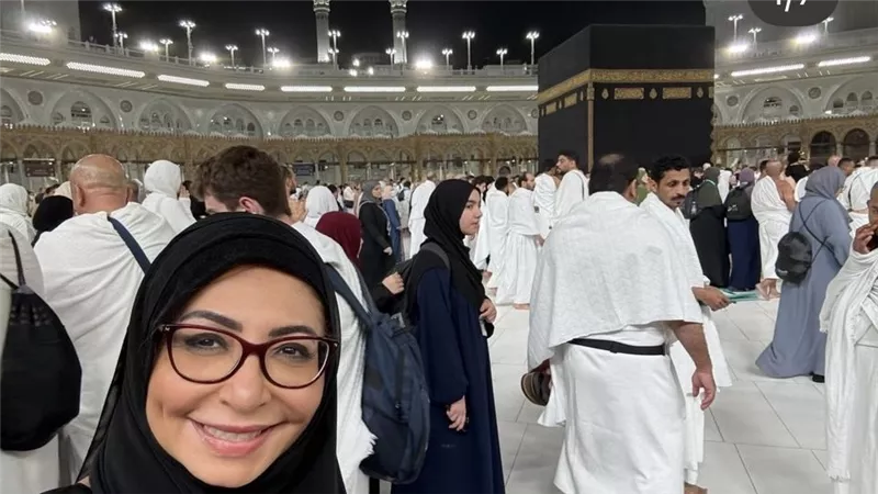 لميس الحديدي من مكة المكرمة.. لحظات روحانية ورسالة امتنان للسعودية بعد طلاقها