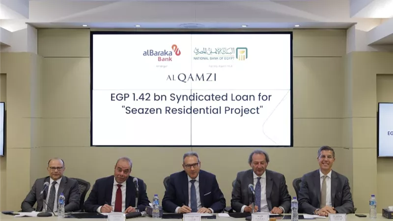 البنك الأهلي المصري يقود تمويلاً مشتركًا بقيمة 1.42 مليار جنيه لمشروع SEAZEN بالساحل الشمالي