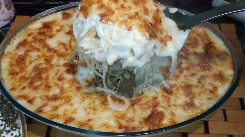 طريقة عمل المكرونة النجرسكو بالفراخ بخطوات بسيطة مثل المطاعم 
