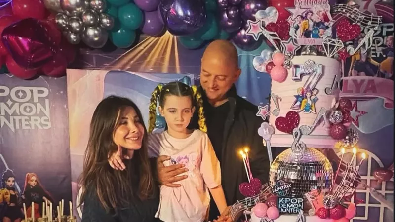 ليا ابنة نانسي عجرم تختار عالم الأنيميشن ليزين عيد ميلادها بأول ظهور