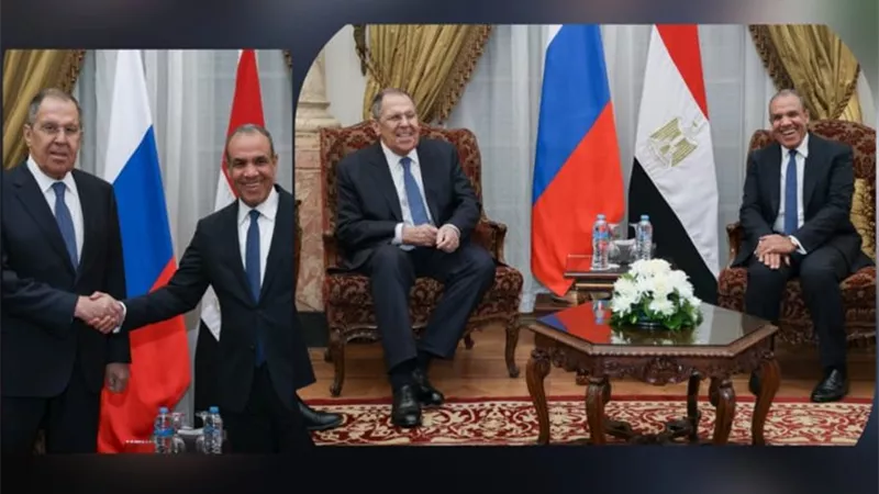 السفير الروسي بالقاهرة يهنئ وزير الخارجية المصري بمناسبة عيد ميلاده الستين