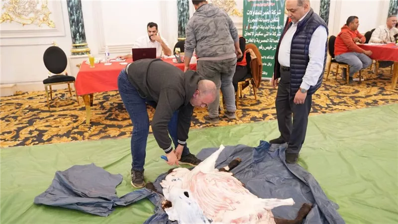 وزير العمل يتابع اختبارات 2800 جزار مرشح لموسم الحج 2026