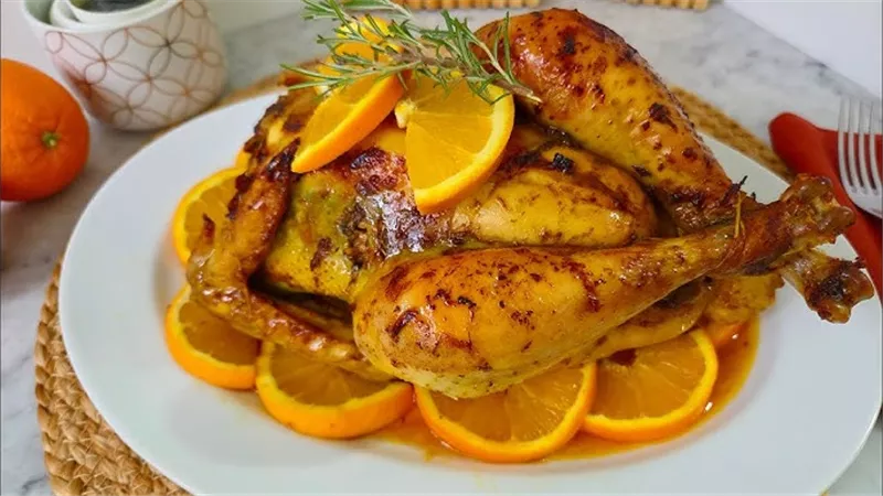 طريقة عمل دجاج محمر بالعسل والبرتقال على سفرة رمضان 