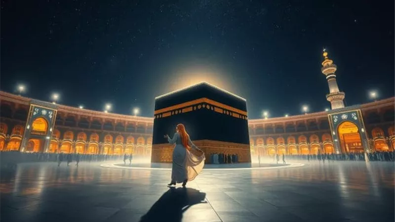 تفسير رؤية الكعبة في المنام للعزباء والمتزوجة والحامل 