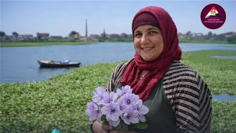 «الري» تطلق مبادرة «ورد الخير» لتمكين المرأة وتدوير ورد النيل