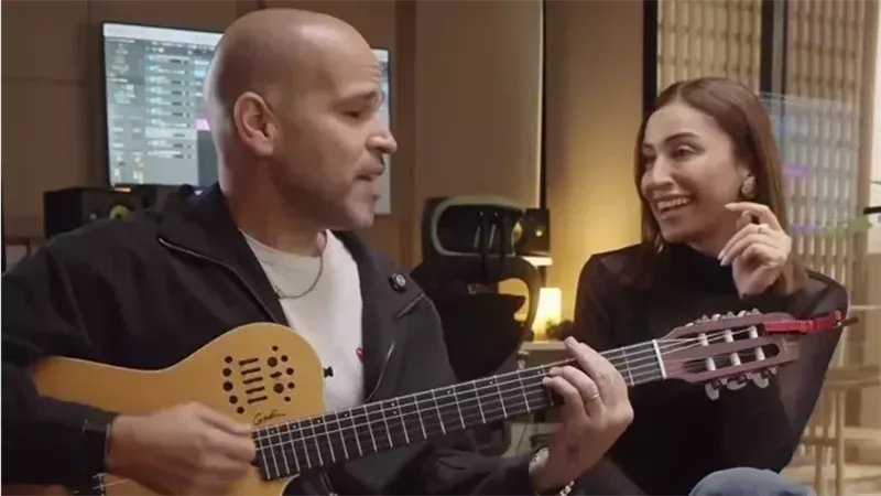 دينا الشربيني تدعم مرضى القلب بديو جديد مع أبو وتلهم نجمات التمثيل نحو الغناء
