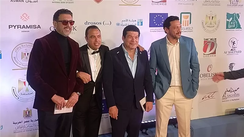 ليلة استثنائية.. نجوم الفن يضيئون افتتاح مهرجان أسوان لأفلام المرأة