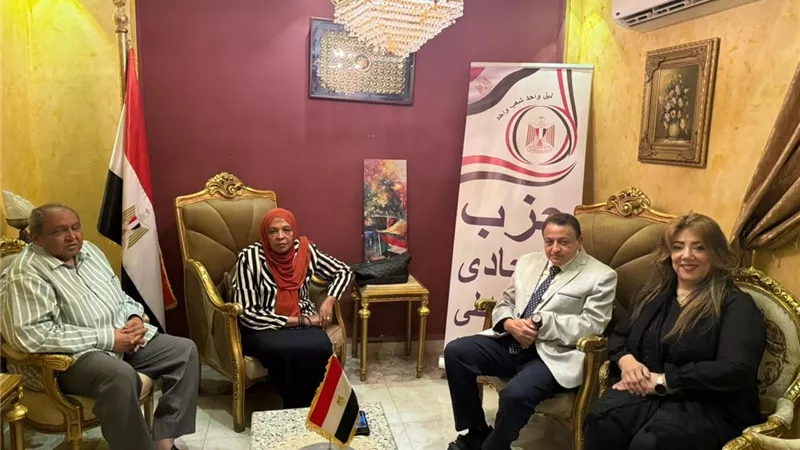 الحزب الاتحادي الديمقراطي يستقبل رئيسة جمعية  دنقلا للثقافة والتراث النوبي السودانية