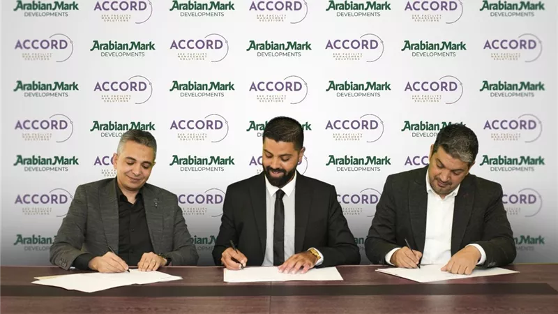 شركة «Arabian Mark Developments» تتعاقد مع «أكورد» لإدارة وتشغيل مشروع «REWAQ Residence»