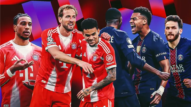 موعد والقناة الناقلة لمباراة باريس سان جيرمان وبايرن ميونخ اليوم في دوري أبطال أوروبا