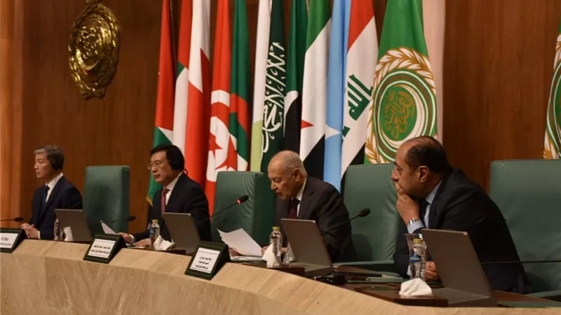 أحمد أبو الغيط: الإعلام ومراكز الفكر ركيزتان لبناء نظام عالمي أكثر عدلاً وتعزيز الشراكة العربية الصينية