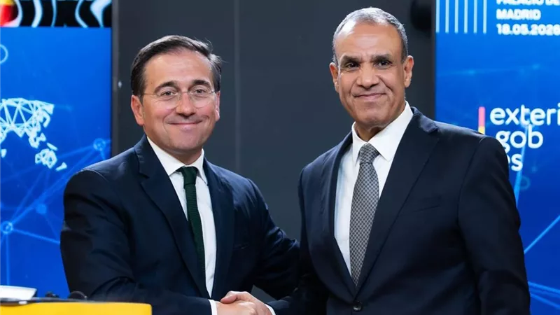 وزيرا خارجية مصر وإسبانيا يبحثان في مدريد تعزيز الشراكة الاستراتيجية وخفض التصعيد الإقليمي