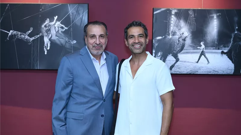 نجوم الفن والسينما يحتفون بمعرض «السيرك» في البيت الروسي بالقاهرة