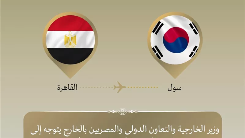 وزير الخارجية يتوجه إلى سول للمشاركة في الاجتماع الوزاري الكوري–الأفريقي وتعزيز التعاون الثنائي