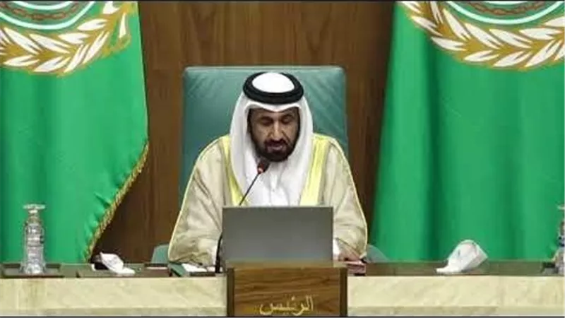 رئيس البرلمان العربي يرحب بإدراج كيان الاحتلال  على 