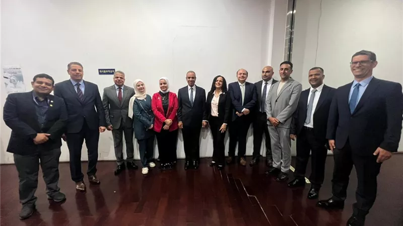 وزير الخارجية يؤكد لأبناء الجالية المصرية بكوريا الجنوبية حرص الدولة على رعاية المصريين بالخارج ودعم