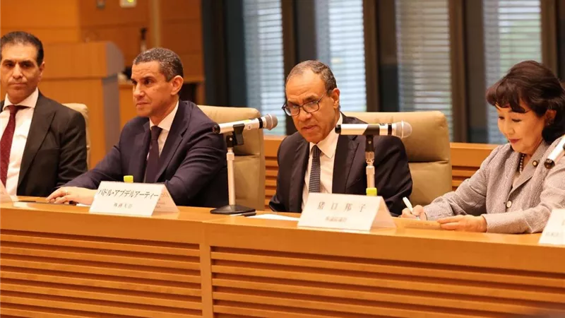 وزير الخارجية يبحث مع نواب اليابان تعزيز التعاون البرلماني ودعم الشراكة الاستراتيجية بين البلدين