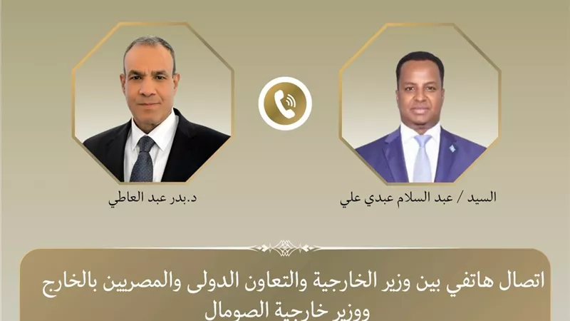 مصر والصومال تؤكدان رفض أي إجراءات تمس وحدة الأراضي الصومالية