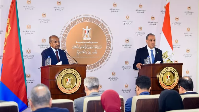 مصر وإريتريا تؤكدان تعزيز الشراكة الاستراتيجية والتنسيق المشترك بشأن أمن البحر الأحمر والقرن الأفريقي