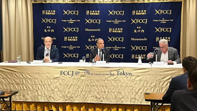 وزير الخارجية يستعرض في مؤتمر صحفي بطوكيو جهود مصر لدعم الاستقرار الإقليمي 