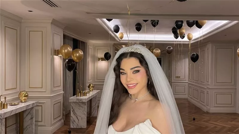 هيفاء وهبي وسانت ليفانت يشعلان مواقع التواصل بفيديو «كوشة الزفاف».. هل يتزوجا؟