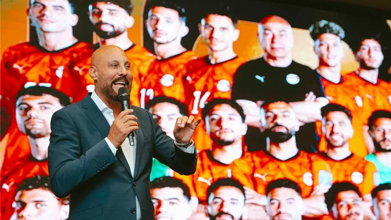 جرجس يوسف يهدي لاعبي منتخب مصر شاليهات في 