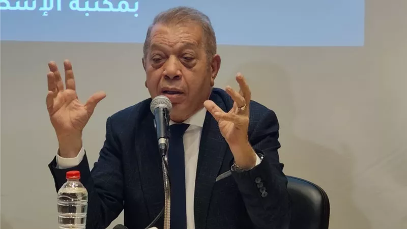 أسامة شرشر من معرض مكتبة الإسكندرية: الإعلام أقوى من السلاح والشباب مفتاح مستقبل مصر