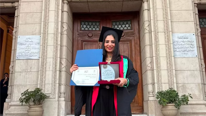 حسين الزناتي يهنئ الدكتورة ماسة أدهم الكاشف بتكريمها من جامعة القاهرة
