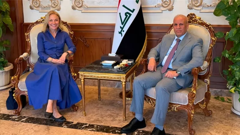 السفير العراقي ونظيرته الإستونية يبحثان تعزيز التعاون الاقتصادي ومستجدات الأوضاع الإقليمية