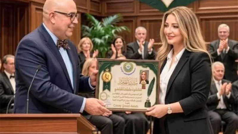 مجموعة الموسيقى الراقية العراقية تكرّم الشاعرة المغربية عائشة تاقي تقديرًا لإبداعها الشعري