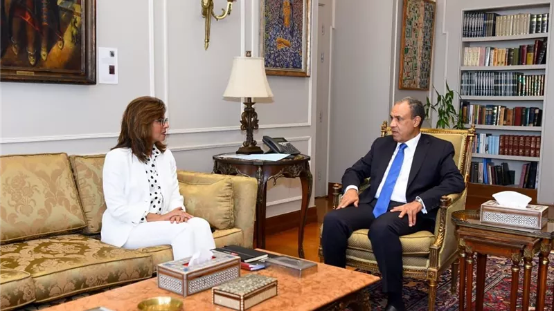 وزير الخارجية يبحث مع رئيسة الأكاديمية الوطنية للتدريب تعزيز تأهيل الكوادر الدبلوماسية وبناء القدرات الإفريقية