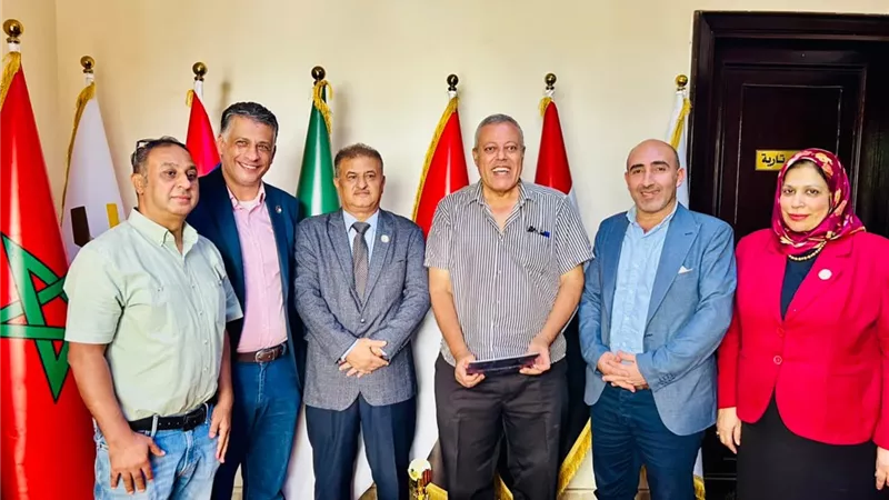 نقابة الصحفيين الفلسطينيين في مصر تكثف تحركاتها الدبلوماسية والإعلامية لتعزيز دعم الصحفيين وتوسيع الشراكات  