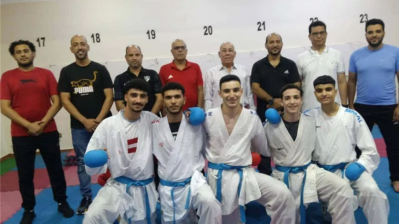 محمد الدهراوي يتفقد معسكر منتخب الكاراتيه بالإسكندرية استعدادًا لبطولة أفريقيا والاستحقاقات الدولية