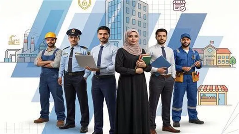 وزارة العمل تعلن توفير 1489 فرصة عمل جديدة في 13 محافظة بالقطاع الخاص