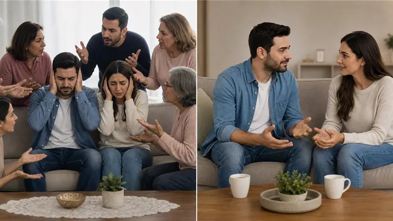 الوقاية من التدخل الناعم.. كيف تحميان بيتكم من النصائح الخارجية؟