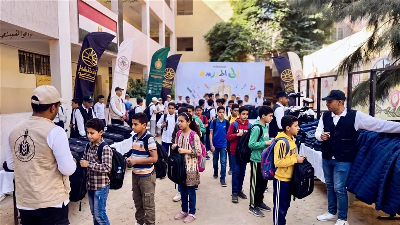 «جهاز مستقبل مصر» و«بيت الزكاة والصدقات» يعلنان انطلاق المرحلة الثانية من مبادرة «إلى المدرسة»
