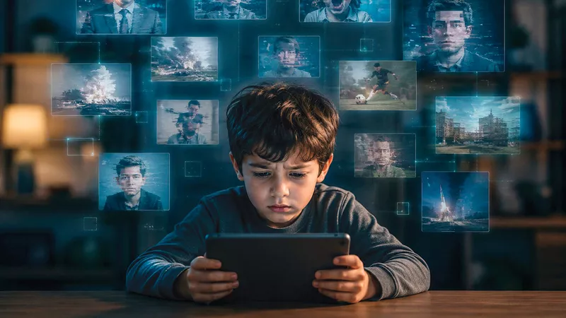 هل يستطيع الطفل أن يفرق بين صديقه الحقيقي وصديقه الافتراضي وكيف تتدخل الأم لحمايته؟