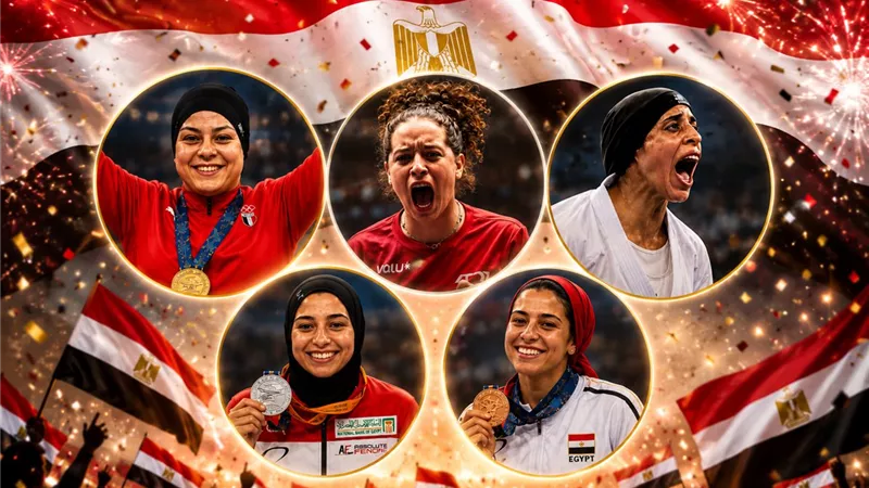 14 بطلة مصرية يسطرن التاريخ بـ18 ميدالية بدورة ألعاب البحر المتوسط بإيطاليا