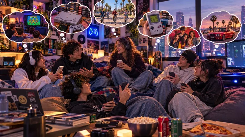 الحنين إلى الماضي : أسباب حنين جيل Z لزمن التسعينيات والألفينيات