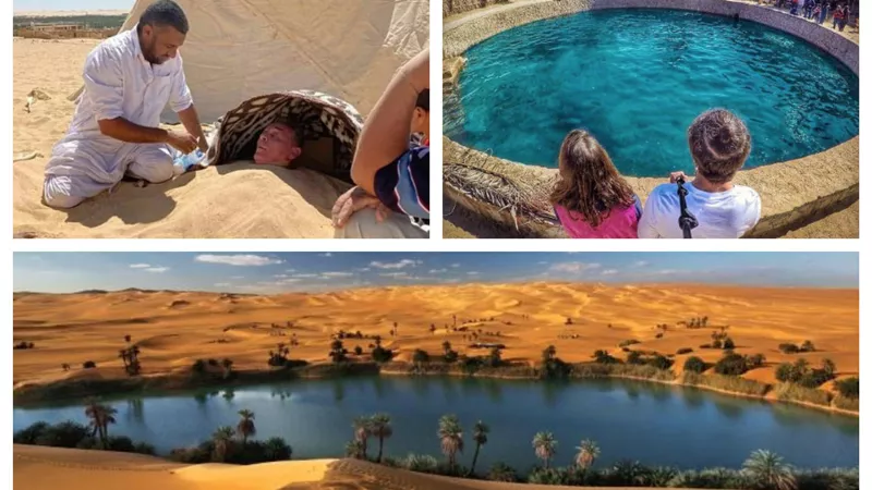 السياحة العلاجية الطبيعية. . هل تغني المياه الكبريتية والرمال عن الأدوية؟